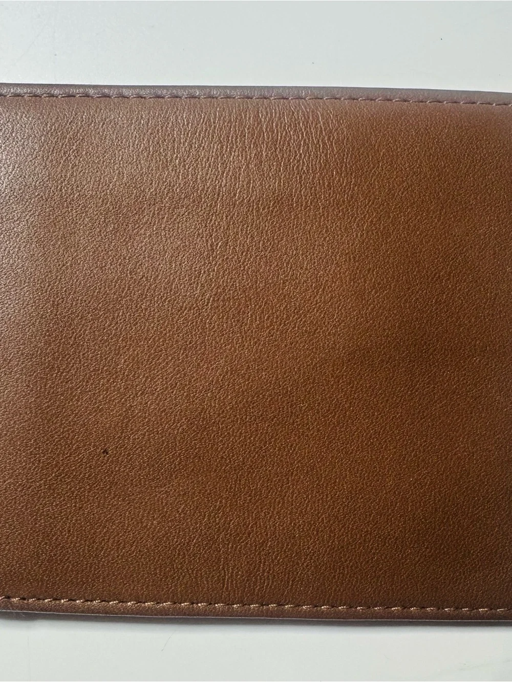 Banana Republic Tan Leather Bifold Wallet